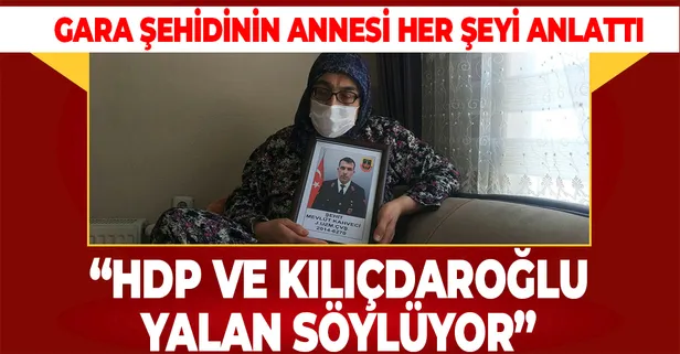 Eskişehirli Gara şehidi Mevlüt Kahveci’nin annesi Ayşe Güler PKK’nın iftirasını yalanladı