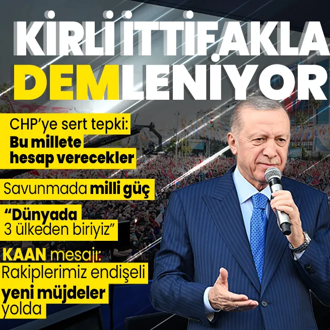 Son dakika: Başkan Erdoğan: Türkiye savunma sanayi alanında destan yazıyor: Yeni müjdeler yolda