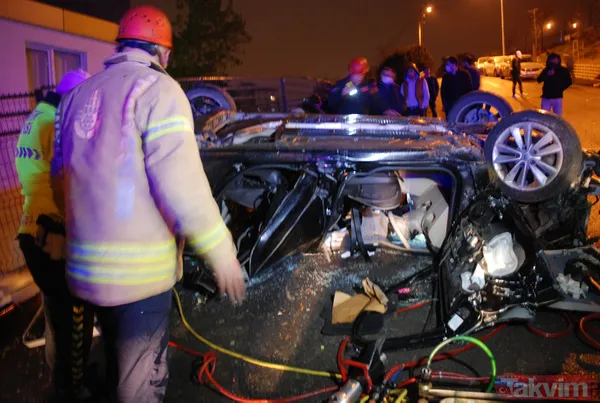 Anne ve kızı devrilen otomobilde sıkıştı! Zamanla yarış... - 6