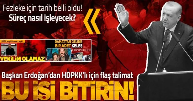Başkan Erdoğan’dan HDP’li Semra Güzel için fezleke talimatı: Gereği yapılacak! İşte komisyonda görüşüleceği tarih