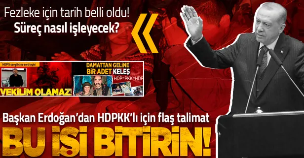 Başkan Erdoğan'dan HDP'li Semra Güzel için fezleke talimatı: Gereği yapılacak! İşte komisyonda görüşüleceği tarih