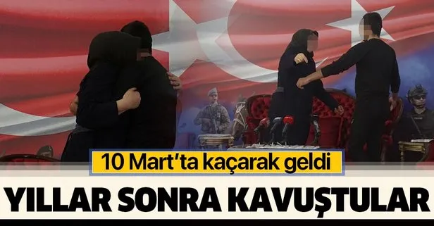 Son dakika: Jandarmanın ikna çalışmaları sonucu teslim olan terörist İstanbul’da ailesine kavuştu