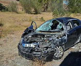 Feci kaza! Hurdaya döndü