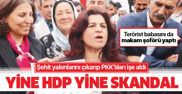 HDP’li başkan Mülkiye Esmez’den skandal! Şehit yakınlarını çıkarıp PKK’lıları işe aldı