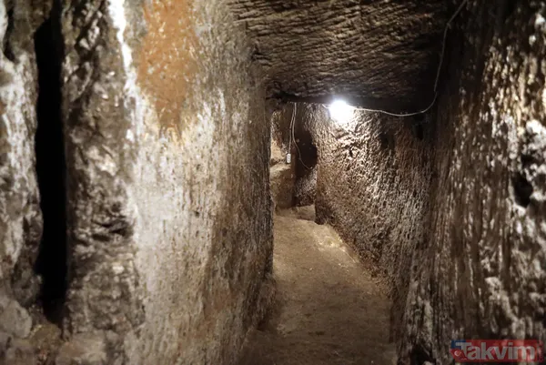 Gaziantep Kalesi'nin altındaki tarihi tünelle turizme kazandırılıyor - 3