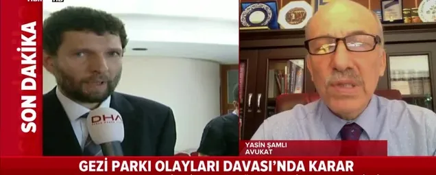 Gezi Parkı Davasında karar çıktı! Avukat Yasin Şamlı kararı değerlendirdi