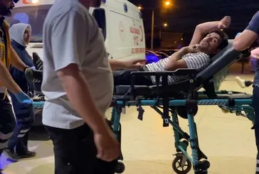 Sağır ve dilsiz kişiyi bıçakla boğazından yaraladı