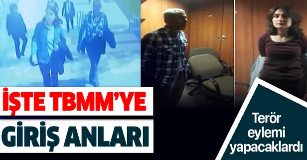 Son dakika... DHKP-C'lilerin TBMM'ye giriş anlarının görüntüsü ortaya çıktı