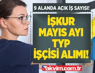 35 - 55 yaş arası en az ilkokul mezunu temizlik görevlisi alınacak! İŞKUR Mayıs ayı TYP ilanları 2022: 9 alanda iş başvuruları açılıyor! 4. 250 TL başlangıç maaşı...