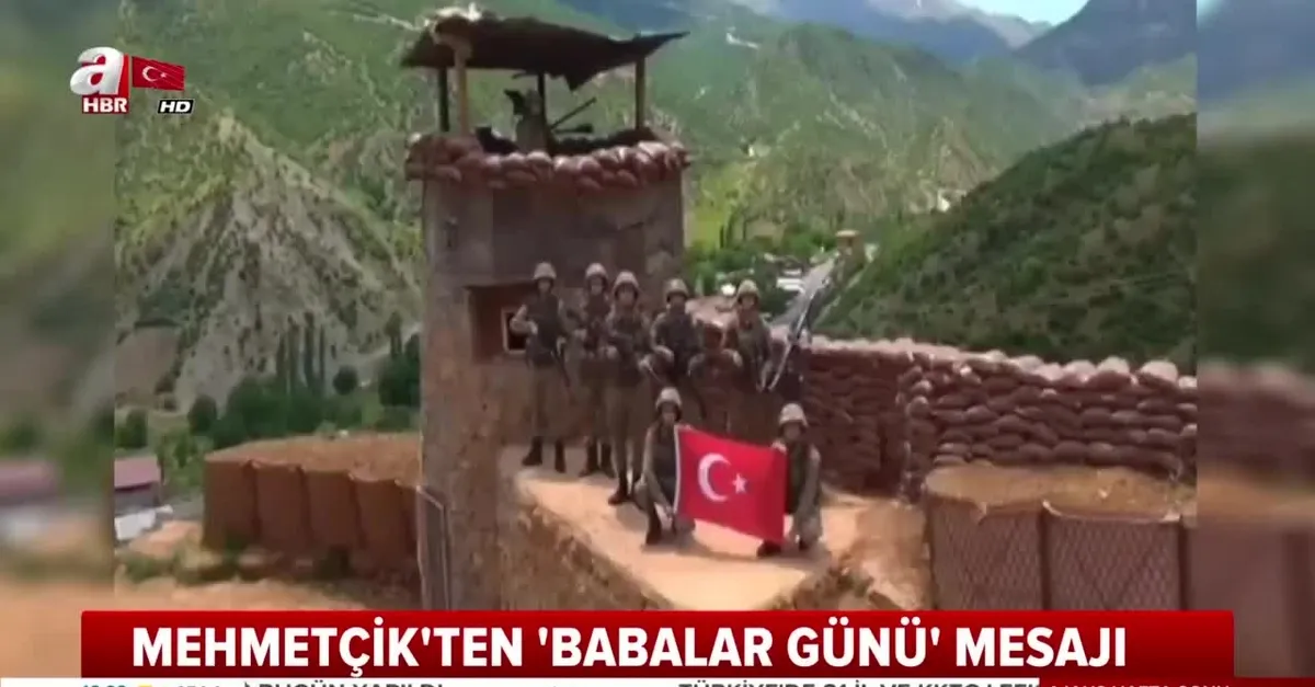 Mehmetçik'ten Babalar Günü videosu