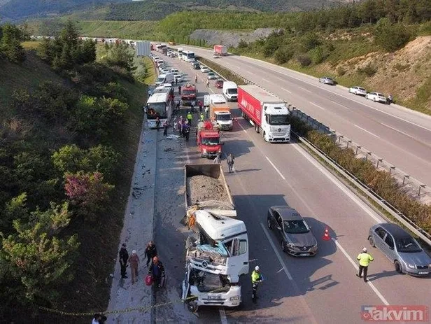Bursa'da ölümlü kazada kamyon şoföründen akılalmaz ifade: Önümde araç vardı otobüsü görmedim-2