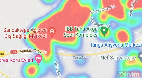 İlçe ilçe İstanbul'un koronavirüs vaka haritası! Bağcılar, Fatih, Üsküdar, Güngören, Ümraniye, Zeytinburnu, Bakırköy... - 32