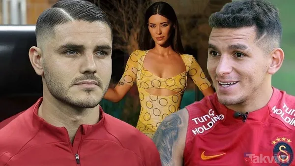 Galatasaraylı Mauro Icardi ve Devrim Özkan aşk mı yaşıyor herkes fotoğraftaki detaya kilitlendi! Bu hikayede yanan Torreira oldu - 1