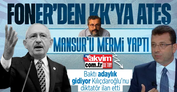Soner Yalçın Kemal Kılıçdaroğlu'nu yerden yere vurdu! Ekrem İmamoğlu'nun medya ayağı ateşe devam ediyor... Mansur Yavaş detayı...