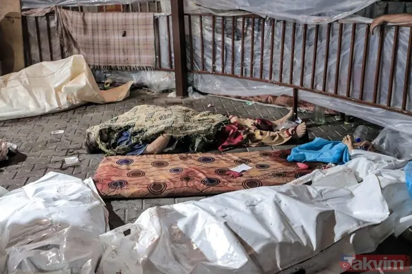 Dikkat!+18 | ABD'den soykırıma kalkan el! İşte işgalci İsrail'in Gazze'de uyguladığı katliamdan vahşet kareleri - 49