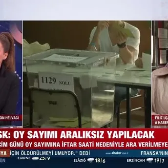 YSK’dan iftar açıklaması! Seçimlerde oy sayımında iftar molası verilecek mi? YSK Başkanı Ahmet Yener merak edilen soruyu yanıtladı