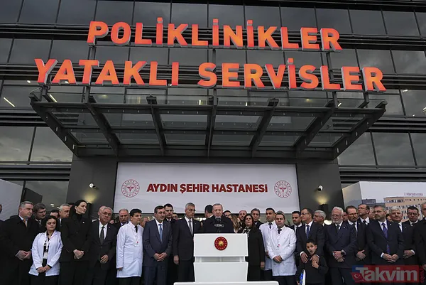 Aydın'a sağlık üssü: Başkan Erdoğan Şehir Hastanesi'nin açılışını yaptı - 13