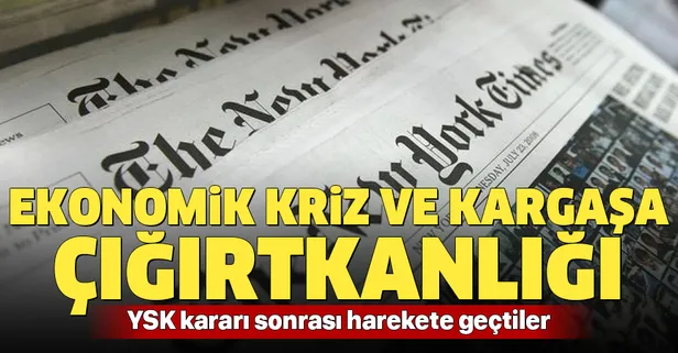 YSK kararı sonrası harekete geçtiler!