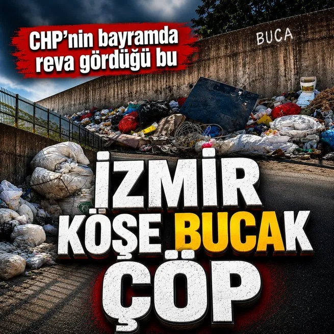 İzmirde çöp krizi devam ediyor | Halk isyan etti: Bari bayramda temizleyin