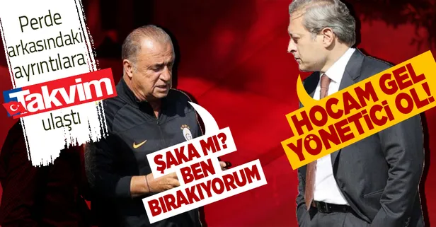 TAKVİM ÖZEL / Fatih Terim ile Burak Elmas arasında ipleri kopartan diyalog