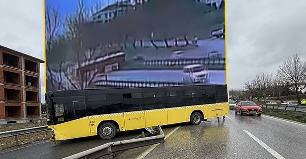 Büyükçekmece'de İETT kazası: 5 kişi yaralandı