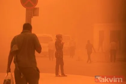 Irak adeta felaketi yaşıyor! Kum fırtınası nedeniyle resmi tatil ilan edildi