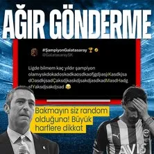 Galatasaray’dan Ali Koç ve Mert Hakan Yandaş’a şampiyonluk göndermesi