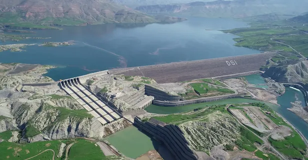 Türkiye'nin en büyük 4'üncü hidroelektrik santrali Ilısu Barajı tam kapasite ile enerji üretimine başladı