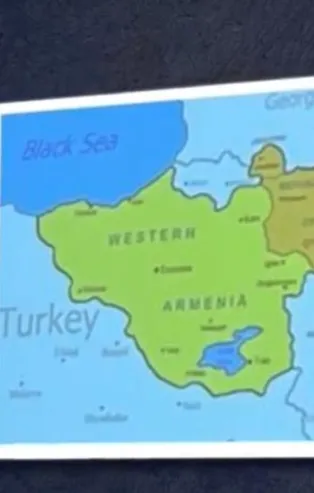 Bilim kongresinde harita provokasyonu! ABD'den gelen profesöre tepki yağdı