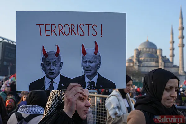 Binler Galata'ya akın etti... İstanbul'dan Aksa'ya direnişe bin selam! | Alandan tarihi kareler - 34