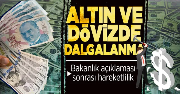 Hazine ve Maliye Bakanlığı'nın 'GES' açıklaması sonrası döviz ve altında dalgalanma