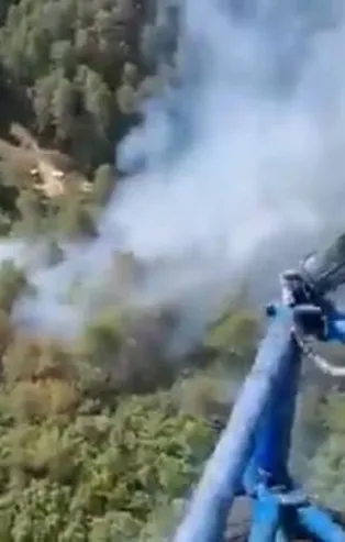 Son dakika: Balıkesir'de orman yangını! Havadan ve karadan müdahale