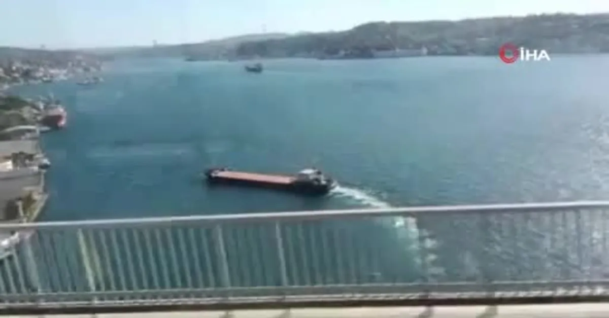 SON DAKİKA: İstanbul Boğazı'nda facianın eşiğinden dönüldü!