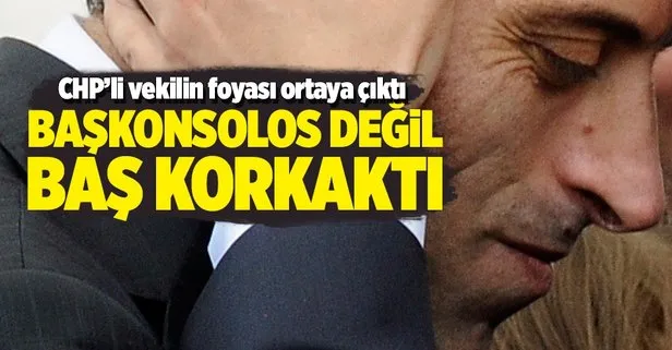 Başkonsolos değil ‘Baş korkaktı’