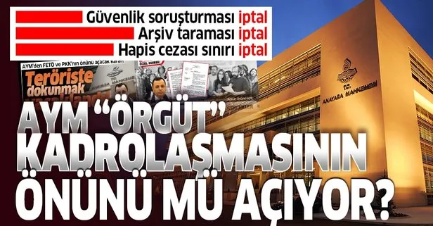 AYM’den bir tartışmalı karar daha! Sözleşmeli personeller için 6 aydan fazla hapis cezası almamış olma şartı kaldırıldı