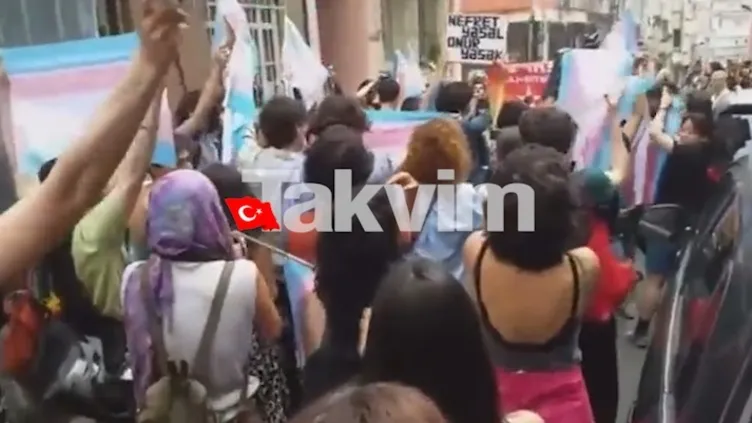 İstanbul’da LGBT’ye geçit yok! İstanbul sokaklarını karıştırıp Başkan Erdoğan’ı hedef aldılar