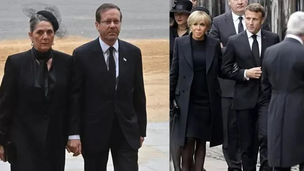 Kraliçe 2. Elizabeth son yolculuğuna uğurlandı! Aziz George Şapeli'nde defnedildi-12