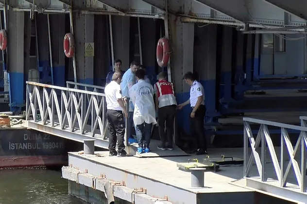 Haliç'te ceset bulundu
