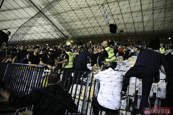 Fenerbahçe maçı olaylar nedeniyle 30 dakika durdu! İşte yaşananlar - 8