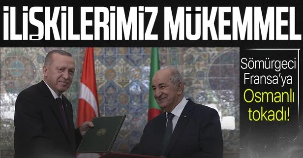 SON DAKİKA: Cezayir Cumhurbaşkanı Tebbun’dan sömürgeci Fransa’ya Türkiye cevabı: Mükemmel ilişkilerimiz var
