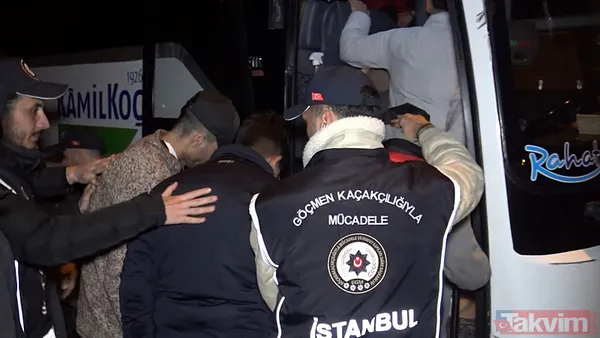 Avcılar'da kiralık evlere kaçak göçmen operasyonu: Bazanın içinde yakalandı | Bir dairede 27 yatak - 6