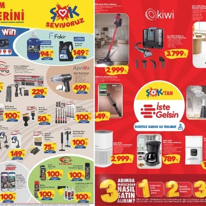 13 Aralık ŞOK aktüel kataloğu: Oto bakım ürünleri dip fiyata