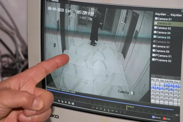 Son dakika: Kayseri'de bir apartmanda koronavirüs paniğine neden olan madde 'büyü' için sürülen domuz yağı çıktı!-1