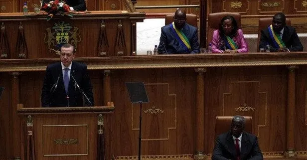 Yeniden gündemde! Başkan Erdoğan 10 sene önce Gabon'da konuşmuştu: "Tarih mutlaka hesap soracaktır"