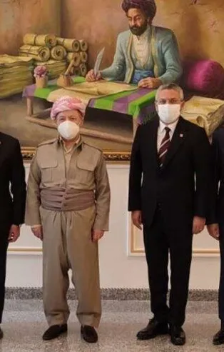 CHP'den Barzani görüşmesine ilişkin gülünç savunma: "Irak'taki Türkmen kardeşlerimiz için görüştük"