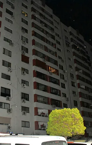 İzmir'de acı olay! Metrelerce yüksekten yere çakıldı