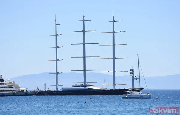 Türkiye'de üretilen dev yelkenli "Malta Şahini" Bodrum'da - 5