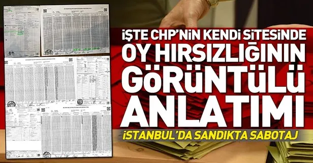 İstanbul’da sandıkta sabotaj! İşte sandıktaki usulsüzlüklerin belgesi