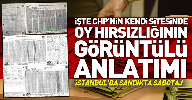 İstanbul'da sandıkta sabotaj! İşte sandıktaki usulsüzlüklerin belgesi