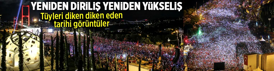 15 Temmuz Şehitler Köprüsü’ne akın akın geldiler